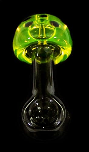 3.5" Liquid Filled Hand Pipe - Mushroom