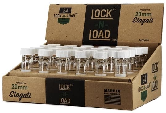 Lock N Load 20mm Stagati Chillum 24pk