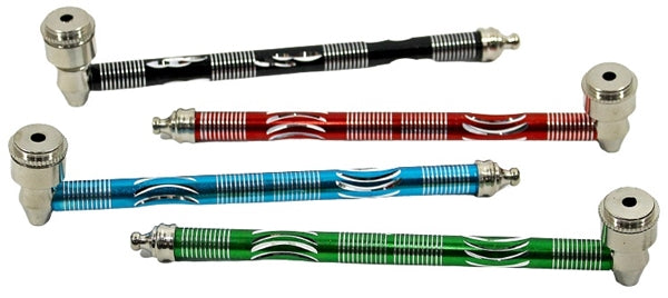 10ct 6" Long Diamond Cut Metal Pipe Assortment