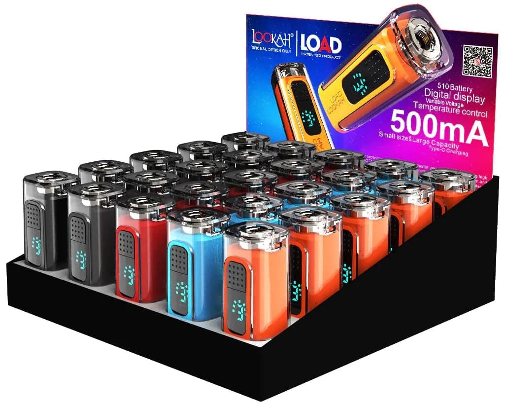 Lookah LOAD 510 Vape Pen Battery 25pk - Image 7