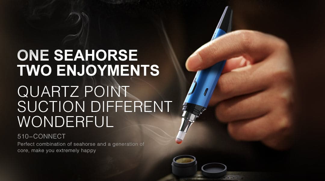 BUY 10 GET 10 FREE! Lookah Seahorse Wax Dab Pen Nectar Collector - Image 6