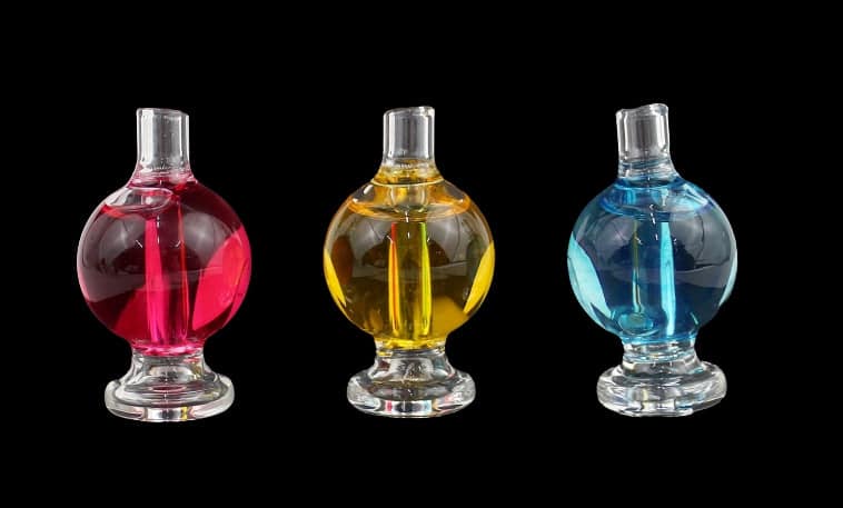 2ct Liquid Filled Bubble Carb Cap