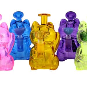 5" Lucky Cat Water Pipe