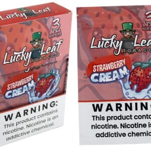 Lucky Leaf Tobacco - Strawberry Cream 3pk/16ct