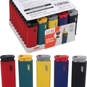 MK Jet Windproof Torch Lighters 50pk