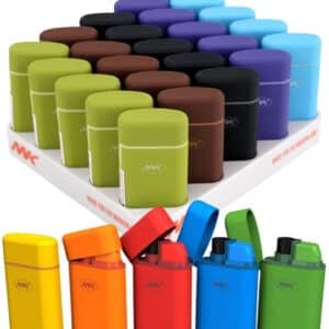 MK Avalon E Electronic Refillable Torch Lighters 25pk