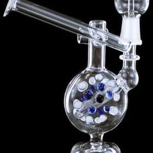 6" Marble Side Car 10mm Oil Rig Water Pipe