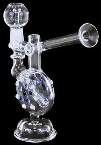 6" Marble Side Car 10mm Oil Rig Water Pipe