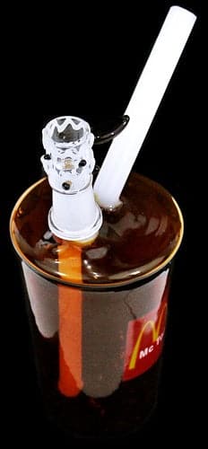 8" McTonbuds Cup 14mm Oil Rig