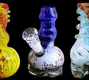 5" Metallic Soft Glass On Glass Water Pipe Assortment
