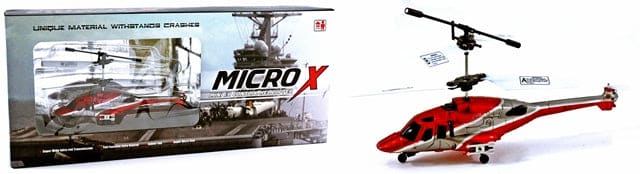 MicroX Mini I-R Control RC Remote Control Wireless Infrared Heli