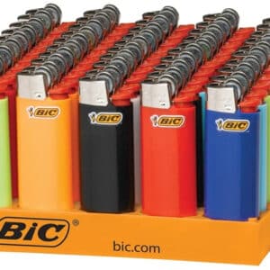Bic Mini Flint Lighters 50pk Display