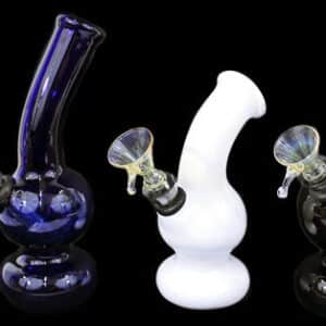 3ct 5" Mini Curve Water Pipe Assortment