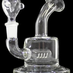 5" Mini Inline Curve 10mm Water Pipe