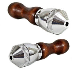 5ct Wood Straight Shooter Chillum Metal Pipe Assortment