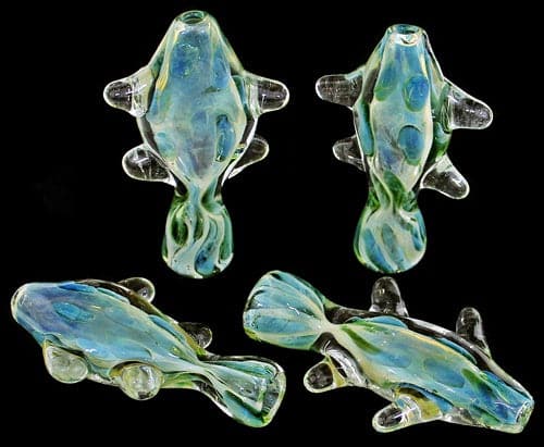 4ct 4" Heavy Fuming Fish Chillum
