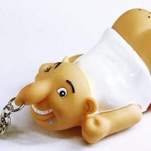 6ct Mr Old Butt Key Chain