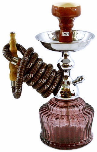 12" Mya Econo QT 516 1 Hose Hookah With Cage