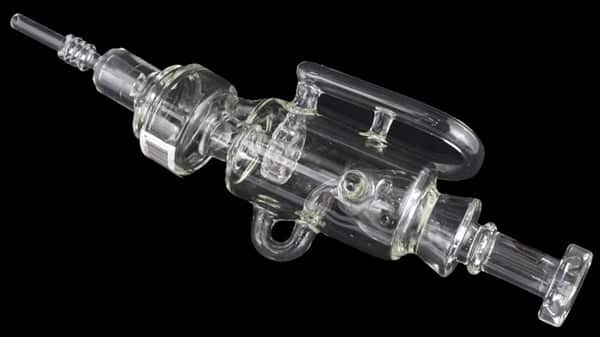 12" Stratus Glass Neutrona Wand Nectar Collector Recycler