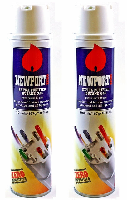 Newport Zero 300ml Extra Purified Butane Gas