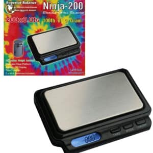 Superior Balance 200g x 0.01g Digital Stainless Steel Platform Scale Ninja-200