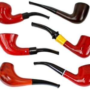Nirvana Wood Look Tobacco Pipe Gift Set 6pk