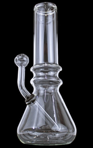 8" Oil Burner Bubbler 2pc Beaker