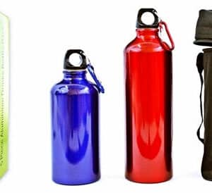 Aluminum Bottle Set With Carrying Bag