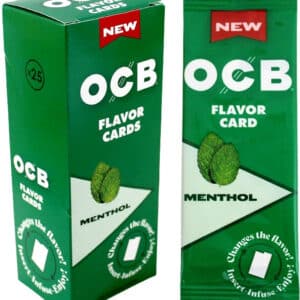 OCB Flavor Cards - Menthol 25pk