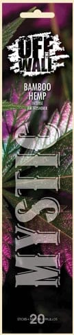 12ct Off The Wall Incense - Mystic Bamboo Hemp