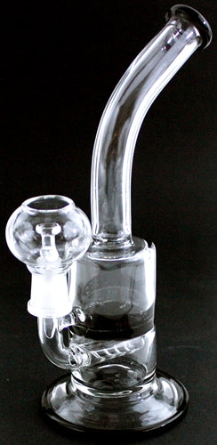 8" 14mm Oil Dome Inline Turbine Diffuser Water Pipe