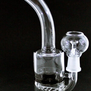 8" 14mm Oil Dome Inline Turbine Diffuser Water Pipe