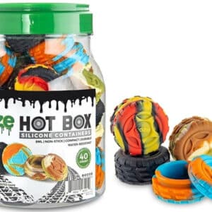 Ooze Silicone 8ml Containers - Hot Box 30pk