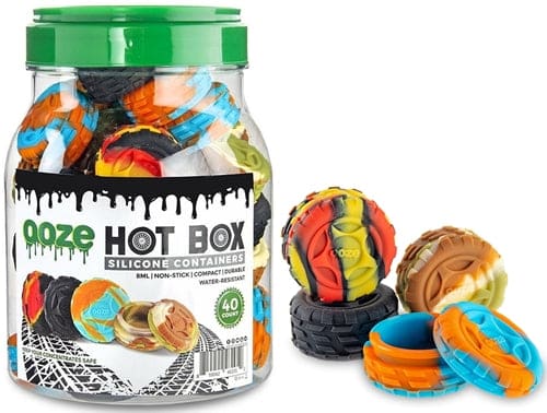 Ooze Silicone 8ml Containers - Hot Box 30pk