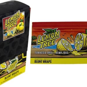 Orchard Beach Flat Blunt Wraps - Lemon Tree