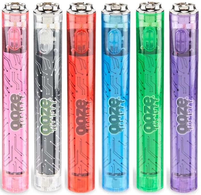 Ooze Clear Series Transparent 510 Vape Battery - Image 6