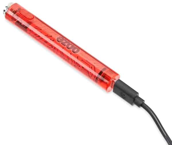 Ooze Clear Series Transparent 510 Vape Battery - Image 3