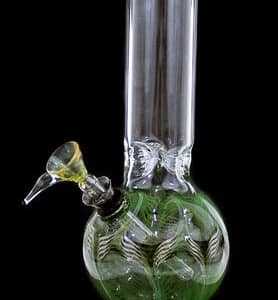 11" Color Art Bubble Stand US Made Water Pipe