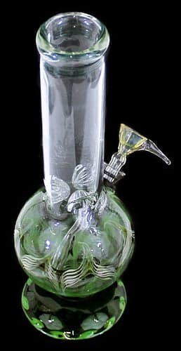 11" Color Art Bubble Stand US Made Water Pipe - Image 4