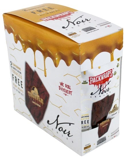 Packwraps X Twisted Hemp Wraps - Noir Series - White Truffle - Image 4