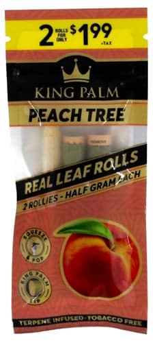 King Palm Rollies - Peach Tree
