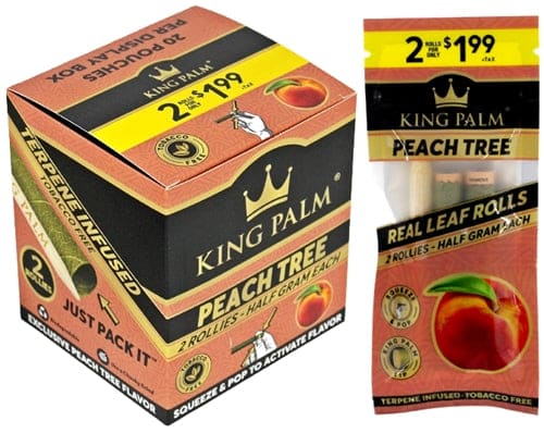 King Palm Rollies - Peach Tree