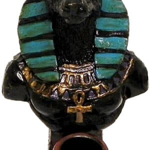 Pichincha Hand Crafted Medium Hand Pipe - Anubis