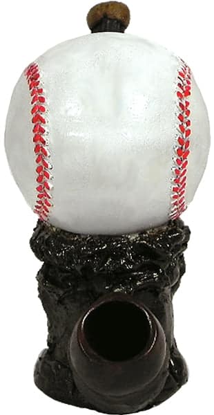 Pichincha Hand Crafted Medium Hand Pipe - Baseball