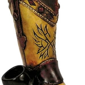 Pichincha Hand Crafted Medium Hand Pipe - Cowboy Boot