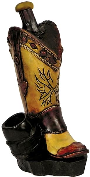 Pichincha Hand Crafted Medium Hand Pipe - Cowboy Boot