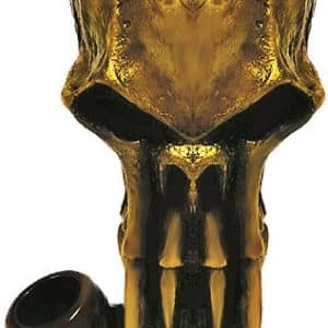 Pichincha Hand Crafted Medium Hand Pipe - Skull Fangs