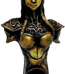 Pichincha Hand Crafted Medium Hand Pipe - Golden Elfette