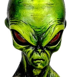 Pichincha Hand Crafted Medium Hand Pipe - Alien Head