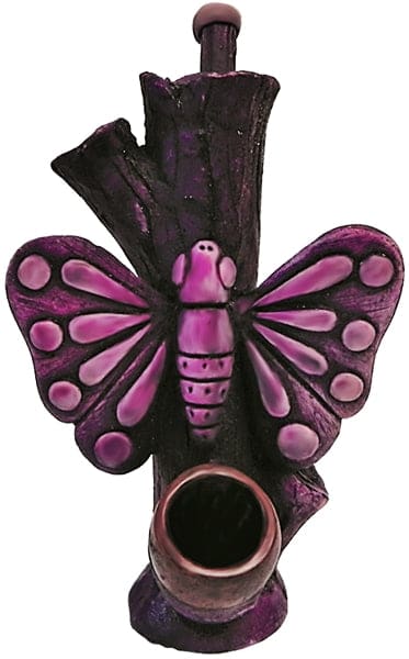 Pichincha Hand Crafted Medium Hand Pipe - Butterfly